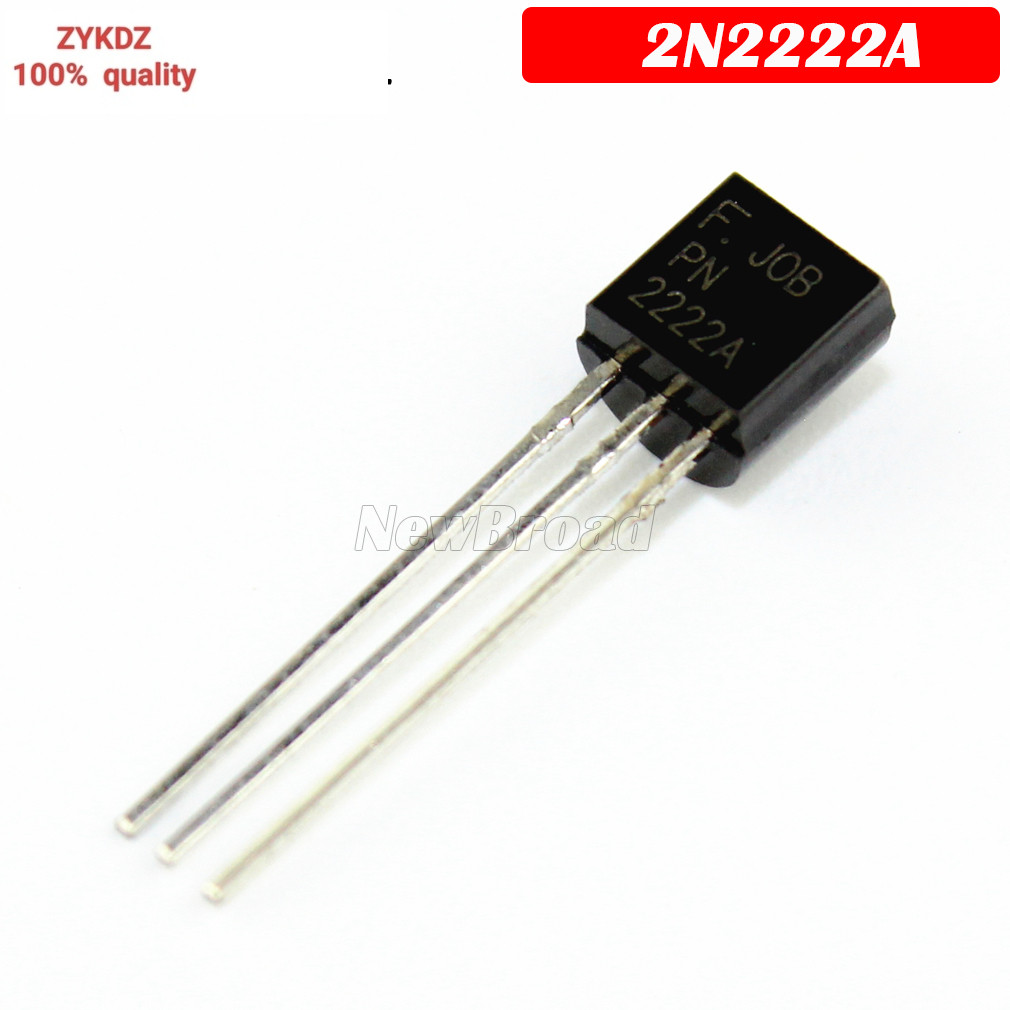 100PCS 2N2222 2N2222A TO-92 TO92 ทรานซิสเตอร์ IC ใหม่และต้นฉบับ