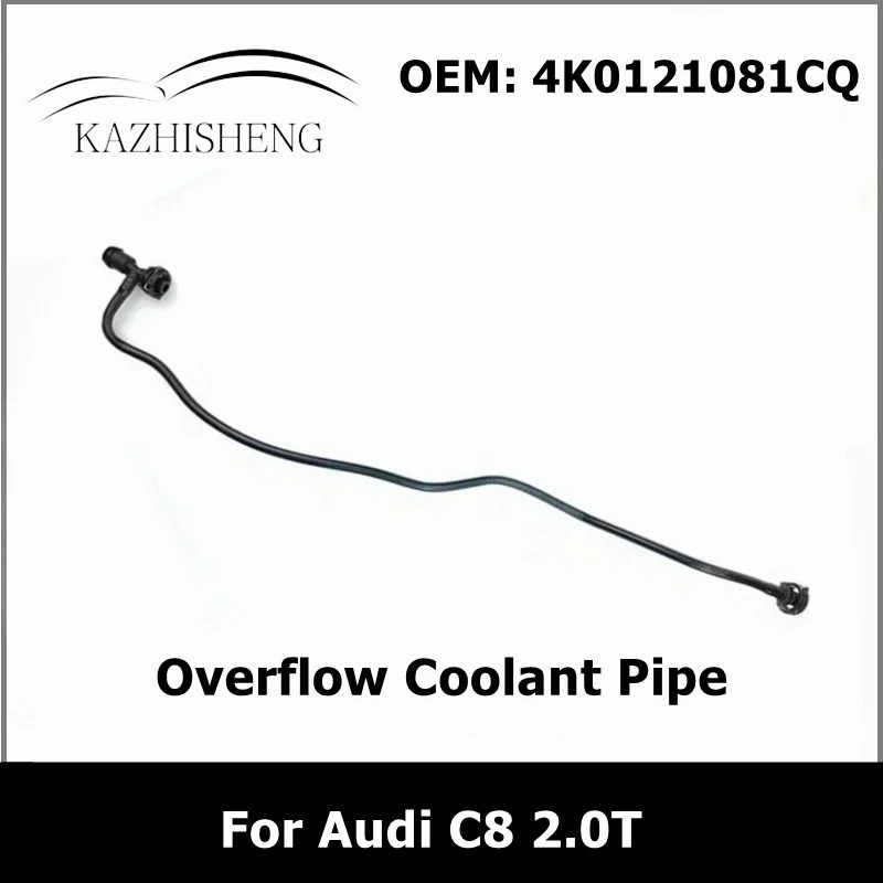 4K0121081CQ เครื่องยนต์ Crankcase Breather ท่อหม้อน้ํา Overflow Coolant ท่อสําหรับ Audi C8 2.0T