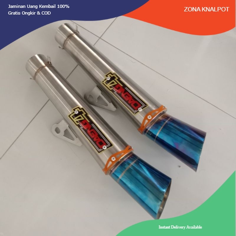 Daeng sai4 Canister สําหรับท่อข้อศอกใหญ่ 51 มม. รถจักรยานยนต์สากล