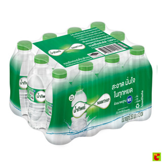น้ำทิพย์ น้ำดื่ม ขนาด 350 มล. แพ็ค 12 ขวด