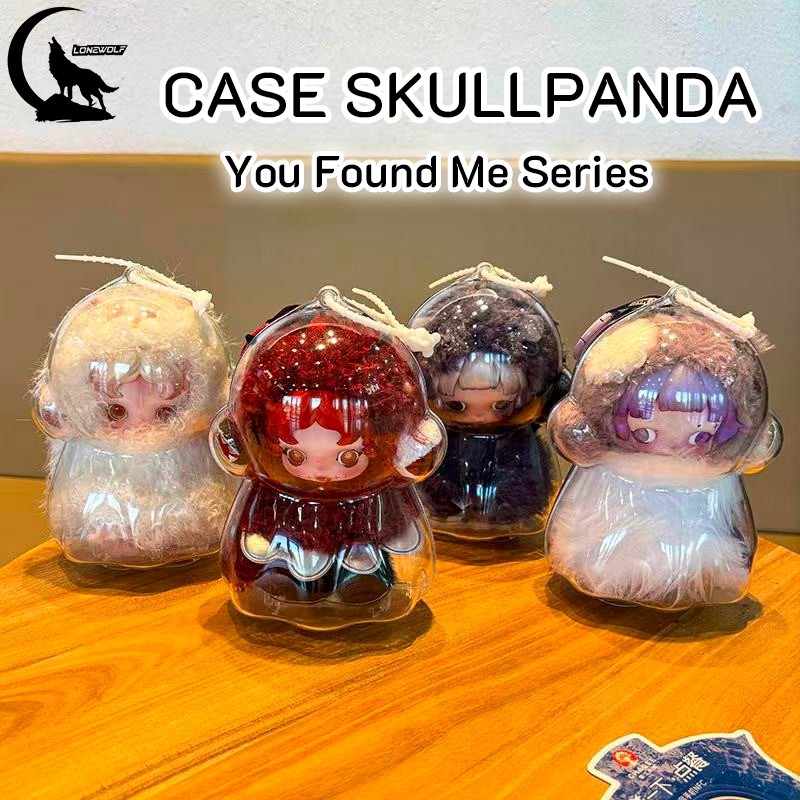 【พร้อมส่งจากไทย】skullpanda V3 You Found Me Series เคสใสป้องกันSKULLPANDAจี้กระเป๋าเป้ป้องกัน ชุดเสื้อผ้า อุปกรณ์พวงกุญแจ