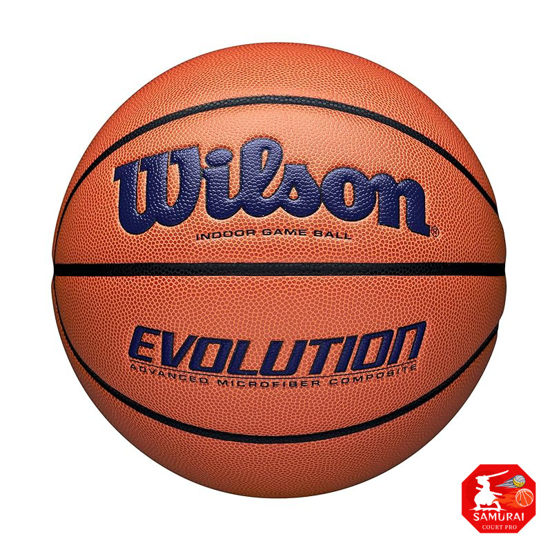 Wilson Basketball EVOLUTION WTB0595XB0601 Indoor 6 Size / Diameter about 23.2cm Orange/Green  
Wilso