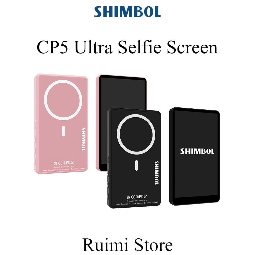Shimbol CP5 Ultra จอภาพหน้าจอเซลฟี่แบบติดหลังโทรศัพท์มือถือพิเศษ Mobile Phone Rear-Mounted Selfie Sc