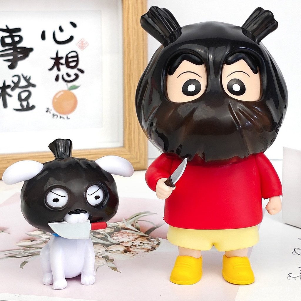 Robbry Crayon Shin-Chan Hand-Made รุ่น Q Robber Shin-Chan Shin-Chan Shin-Chan ตุ๊กตาอะนิเมะ สินค้าตุ