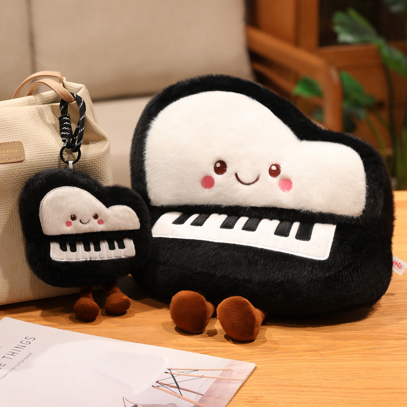 น่ารักเปียโนของเล่นตุ๊กตาเพลงตุ๊กตาตุ๊กตาสก์ท็อปของขวัญวันเกิดของขวัญคริสต์มาสตกแต่งบ้าน