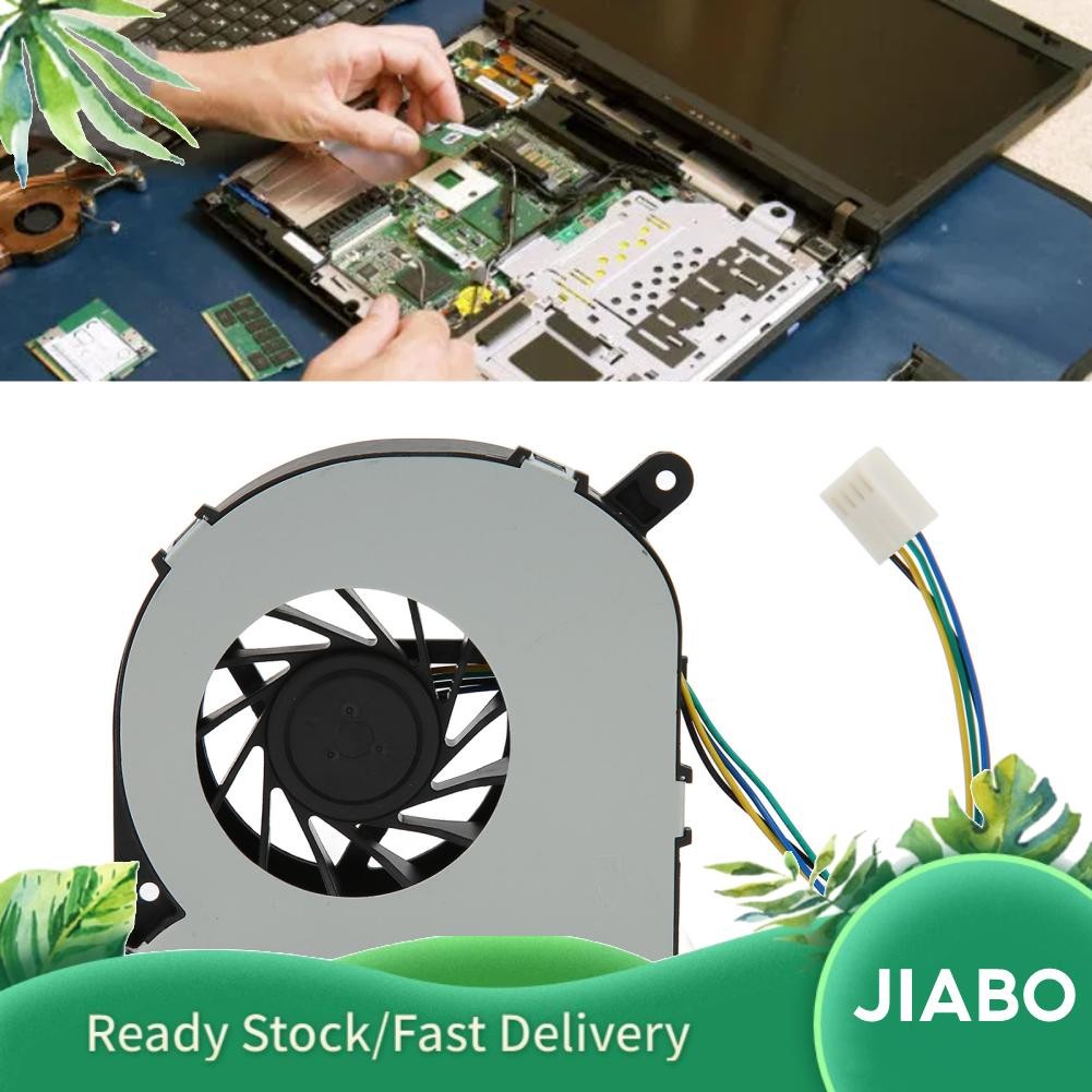 Jiabo Fydun พัดลมระบายความร้อน CPU 4 พิน Integrated PC แล็ปท็อป Cooler สำหรับ Electronics KDB0712HB 