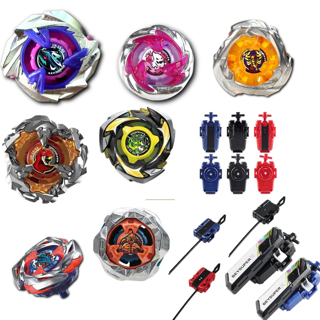 Beyblad X UX-14 UX-15-01 ux-15-02 bx-43 bx-44 UX-08 beyblad brust Launcher ของเล่นเด็กโลหะผสม gyro
