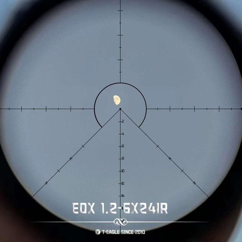 EOX1.2-6 Times Cross Line Monocular ปรับโลหะ Multiplier Speed Sight Bracket 10.12