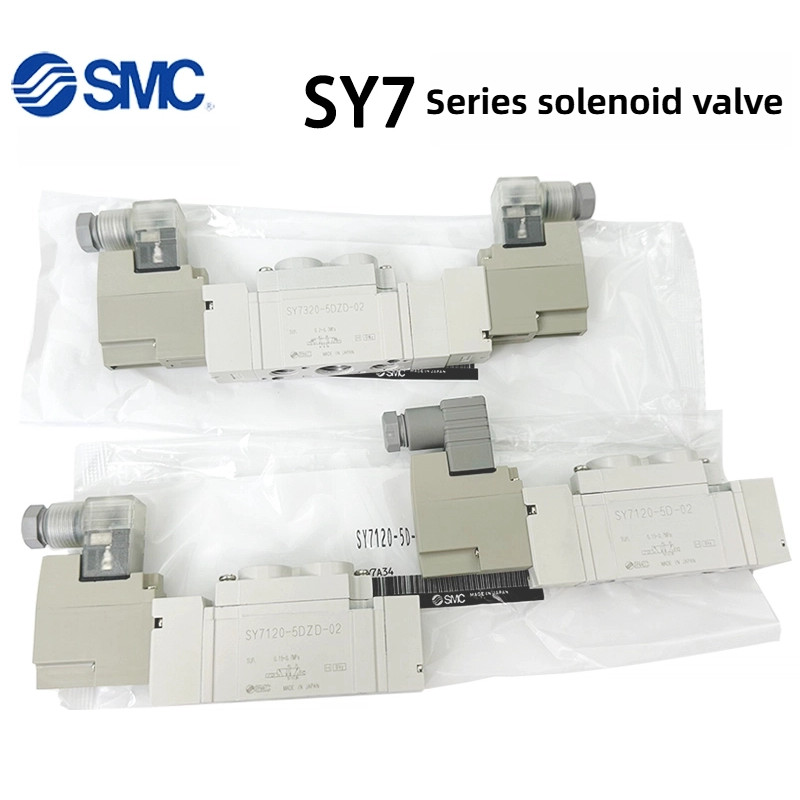 SMC Solenoid วาล์วนิวเมติก SY7220/7320-4DZE/6DD/5DZ-02C8C10 SY7120-5DZD-02 SY7120-4D-02 SY7120-4DD-C
