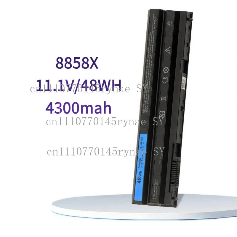 แบตเตอรี่แล็ปท็อป 8858X N3X1D M5Y0X สําหรับ Dell E5420 E6430 E6520