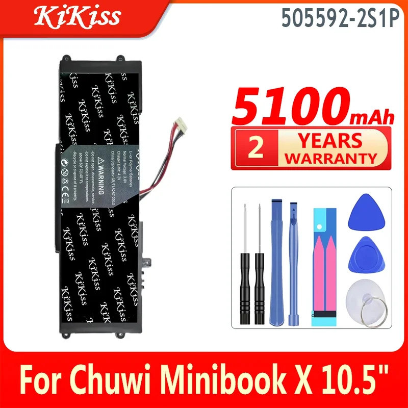 505592-2S1P 2ICP5/55/92 แบตเตอรี่แล็ปท็อปสําหรับ Chuwi Minibook X 10.5 "นิ้ว CWI558,สําหรับ Aierxuan
