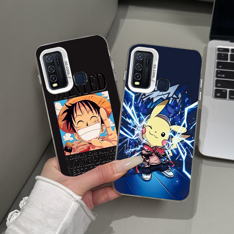 Vivo y50 case vivo y30 y30i case เคสโทรศัพท์ป้องกันการล่มสลาย