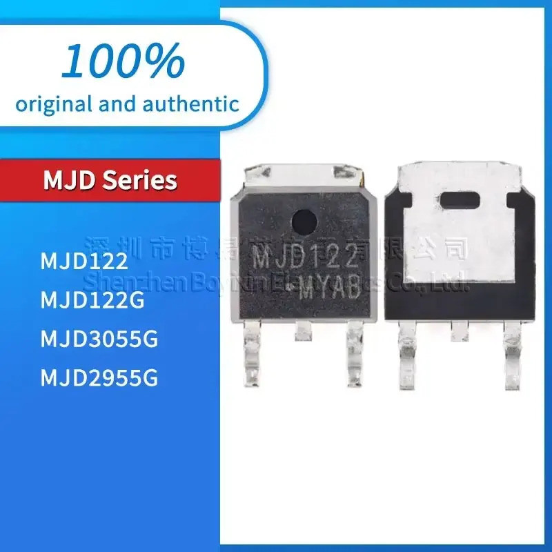 5PCS MJD122 MJD122G MJD3055G MJD2955G MJD3055 TO-252 ทรานซิสเตอร์เอฟเฟกต์ภาคสนาม