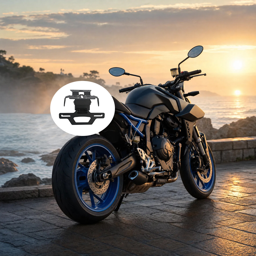 GSX 8R รถจักรยานยนต์ผู้ถือป้ายทะเบียน Fender Eliminator หางสั้นสําหรับ SUZUKI GSX-8R GSX8 R GSX8S GS