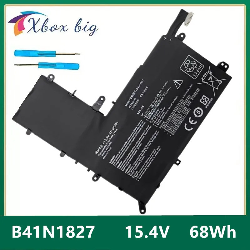 ใหม่ 15.36V 56WH B41N1827 แบตเตอรี่แล็ปท็อปสําหรับ Asus ZenBook Flip 15 UM562 UX562 UX562F UX562FA ค