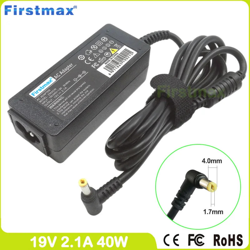 19V 2.1A 40W แล็ปท็อปสําหรับ Compaq Mini CQ10 CQ10-100 CQ10-1100 CQ10-200 CQ10-300 CQ10-400 CQ10-500