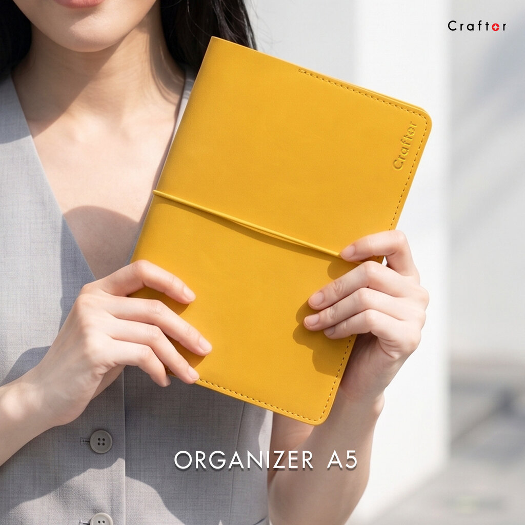 สมุดออร์กาไนเซอร์ A5 รุ่น OrganizerA5 - Craftor