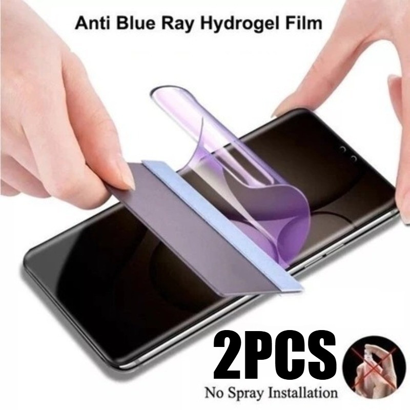2Pcs Full Cover Screen Protector HD Soft Film สําหรับ Xiaomi Poco F2 F3 F4 M4 M5 M5s M6 X2 X3 X4 X5 