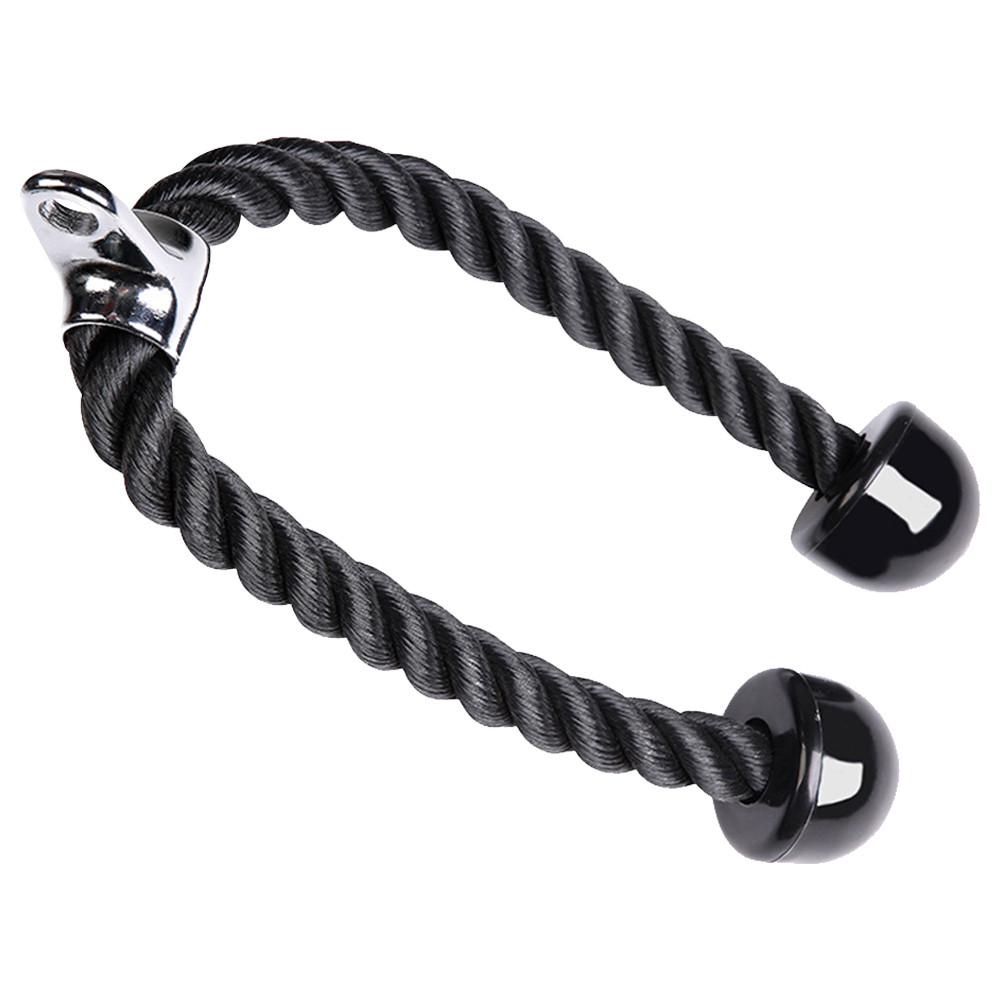 ❤ Domybest Triceps เชือกสายสิ่งที่แนบมา Heavy Duty ไนลอน Push ดึงลงสายดึงสายเครื่องสิ่งที่แนบมาสําหรับ Gym Home