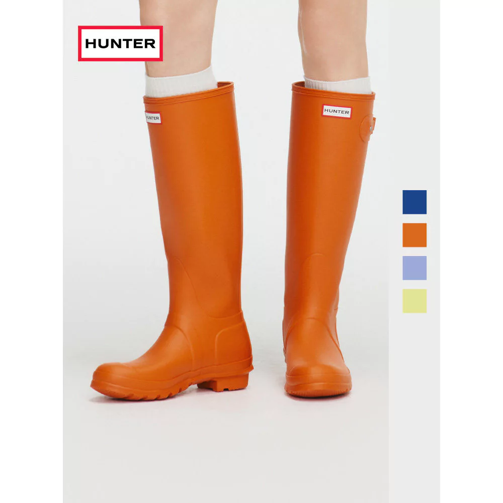 รองเท้าบูทกันฝนสตรี นักล่า รุ่นคลาสสิกเวลลิงตัน
