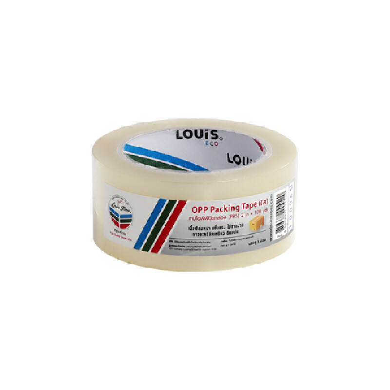 LOUIS เทปโอพีพี P85 หลา ใส  2 นิ้วx100