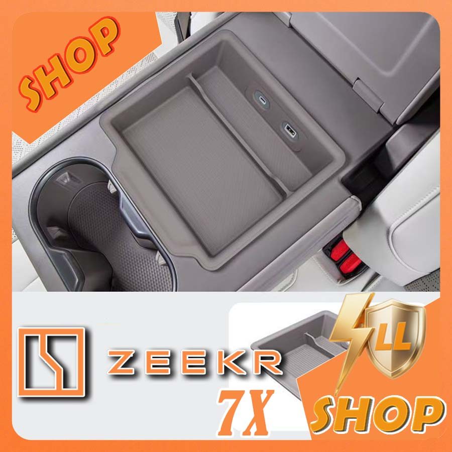 [READY]ZEEKR 7X Rear armrest storage box Body kit zeekr 7x Car decoration accessories T7MY