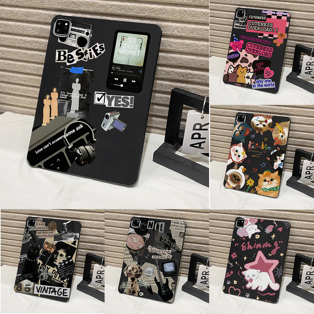 เคสฝาพับ เคส For Samsung Galaxy Tab A9 Plus A11 S7 S8 S9 FE Plus Tab S11 S9 S10 S11 Ultra Tab A7 S6 S10 Lite กันกระแทก