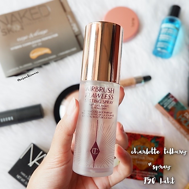 พร้อมส่ง! ❤️ charlotte tilbury airbrush flawless setting spray 15ml/34ml/100ml