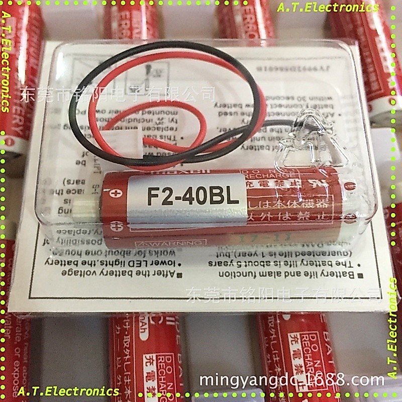ถูกสุด! F2-40BL Maxell ER6C 3.6V 1800mAh แบตเตอรี่ PLC Lithium Batery