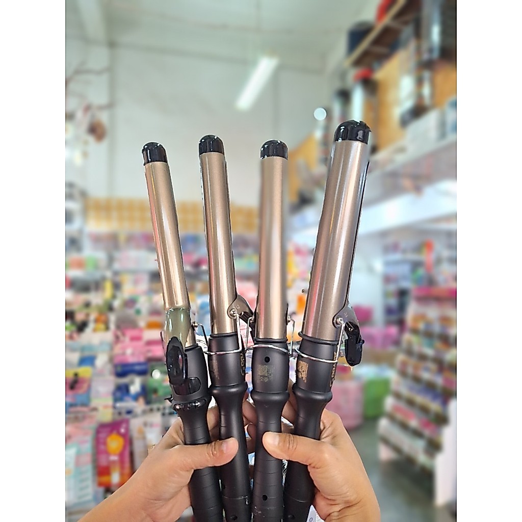 เครื่องม้วนผม ABYDOS อาบิดอส แกนม้วนผม 25,28,32mm. ที่ม้วนผม ม้วนลอน ไฟฟ้า