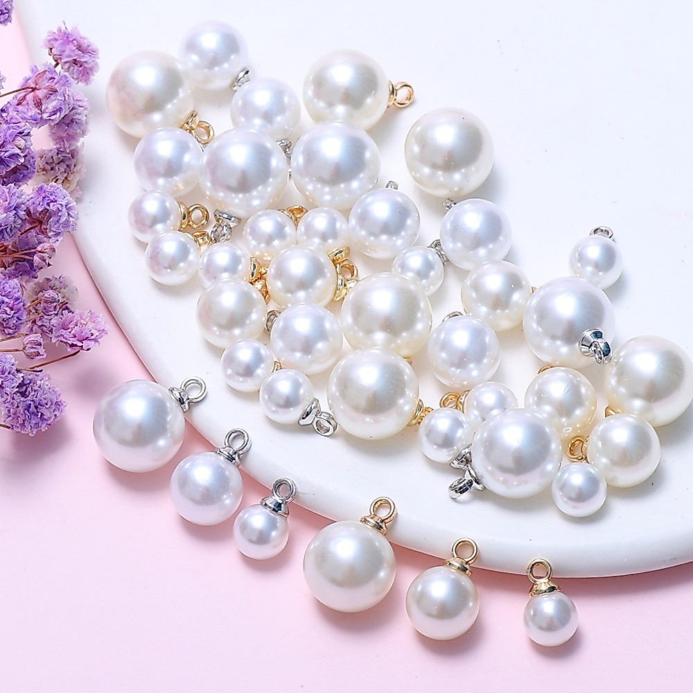 10 ชิ้น ที่เรียบง่าย เงางาม แกะ ต่างหู พร้อมจี้ขนาดเล็ก สร้อยข้อมือ อุปกรณ์เสริม สําหรับทําเครื่องประดับ