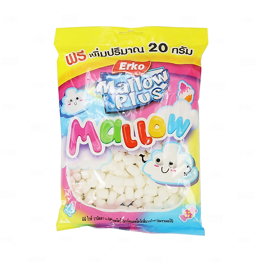 มาชเเมลโลว์ มินิไวท์ กลินวานิลลา 170g. ตรา เออโก้ หยกออนไลน์
