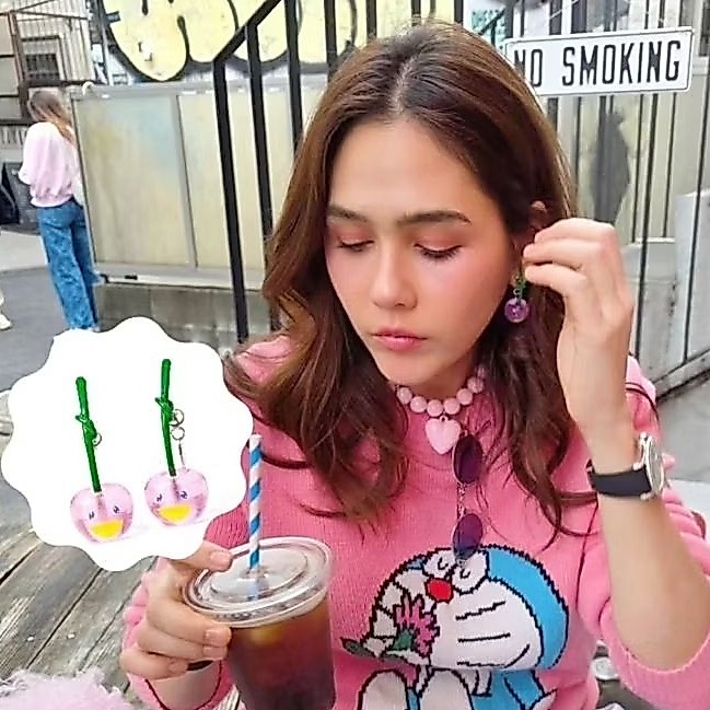 (✨️แท้💯shop🇯🇵/พร้อมส่ง🌈) 🌸Murakami🌸 ต่างหู  / แหวน / พกจ.✨️✨️