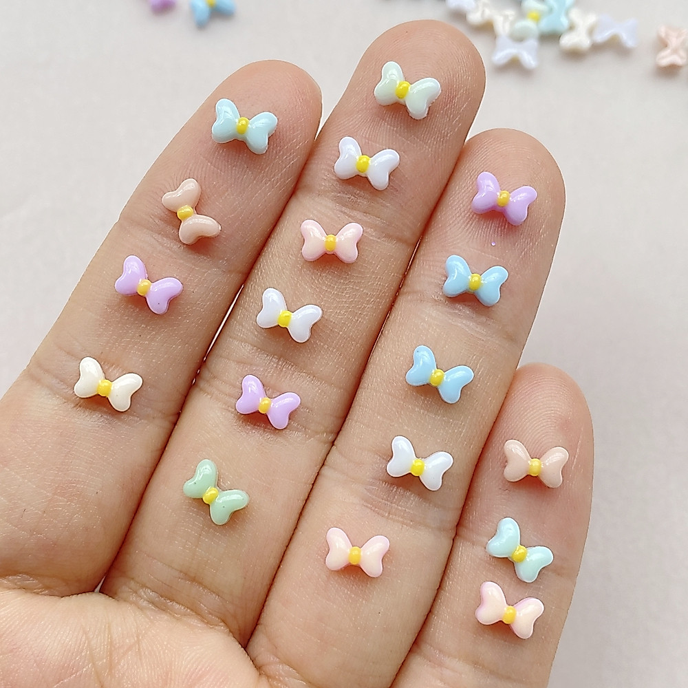 200ชิ้นผสมสีเรซิ่นมินิกุทัณฑ์ทําเล็บมือเสน่ห์-เหมาะมากสําหรับทําเล็บ,ทําเองอัลบั้มภาพแต่งงานและเครื่องประดับงานฝีมือ,พรรคคริสต์มาสเล็บอุปก
