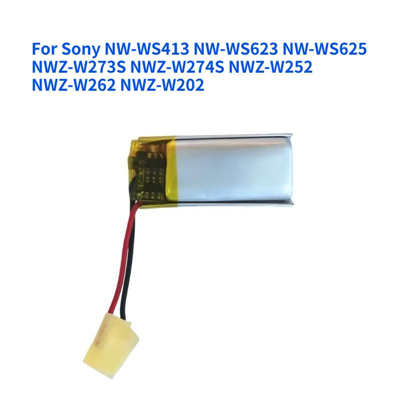 สําหรับ Sony NW-WS413 NW-WS623 NW-WS625 NWZ-W273S NWZ-W252 NWZ-W262 W202 ชุดหูฟังบลูทูธ 401225 แบตเต