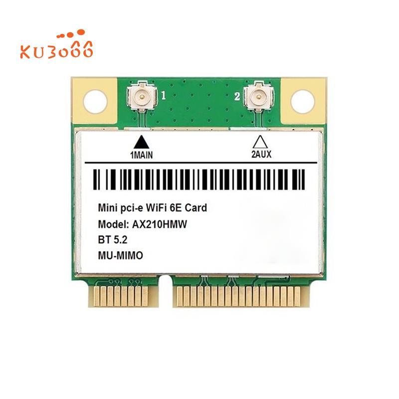1 ชิ้น AX210HMW WIFI6E ซิมการ์ดเดียวเดสก์ท็อปพีซีรองรับ WIN10 11 WIFI6 E พร้อมการ์ดเครือข่ายไร้สาย G