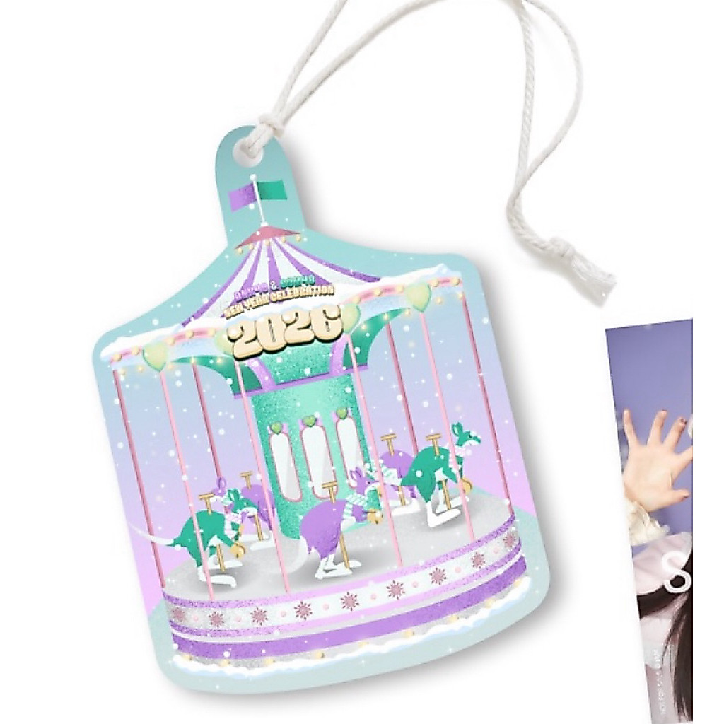 BNK48 Air Freshener แผ่นหอม ปี 2026 บรรจุในซองอลูมิเนียม
