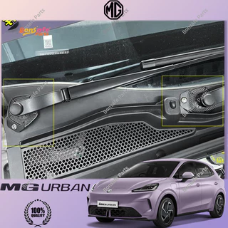 แผ่นป้องกันรูที่ปัดน้ำฝนในรถยนต์ MG URBAN ของแต่ง ป้องกันเศษใบไม้ ฝาครอบรูปัดน้ำฝน ป้องกันใบไม้ สำหรับปิดรูปัดน้ำฝน