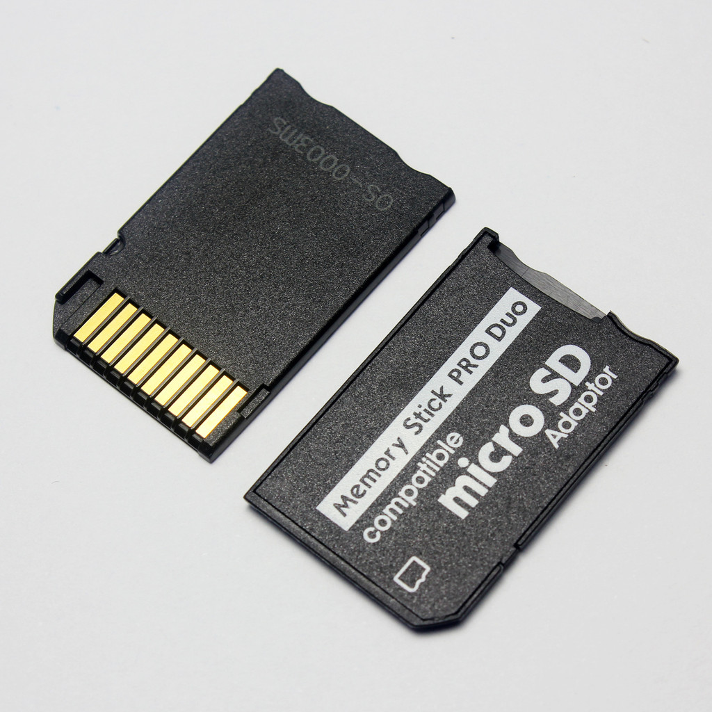 เหมาะสําหรับคอนโซลเกม Sony PSP Series Memory Stick TF to MS Card Holder MicroSD to MS Short Stick Me