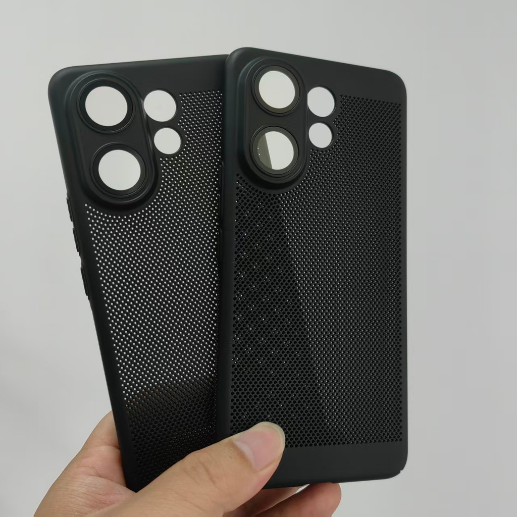 สําหรับ Vivo V60 5G Cooling การกระจายความร้อน Slim Hard PC เคสโทรศัพท์พร้อมเลนส์แก้วป้องกัน