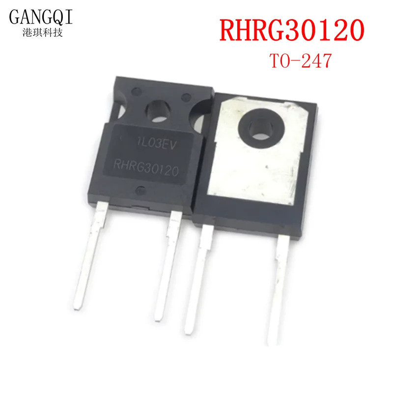 5PCS RHRG30120 RHRG75120 RHRG3060/5060/1560 TO-247 Fast Recovery Diode ชิป IC ใหม่ ic CVX2