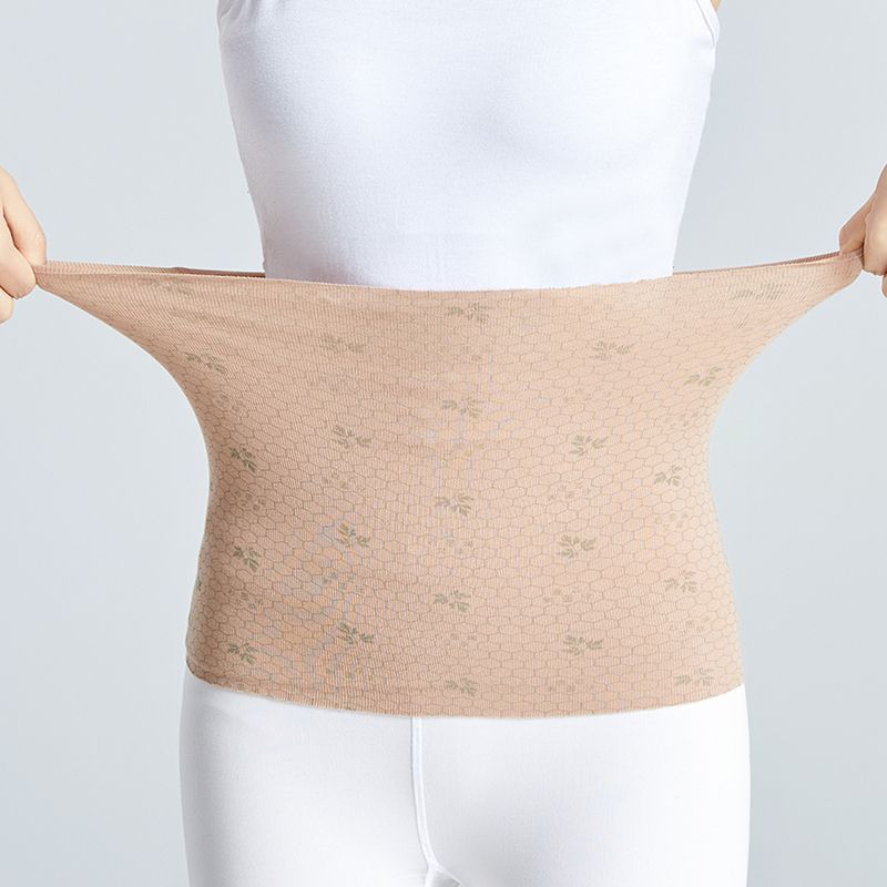 Modal Wormwood อุณหภูมิเปลี่ยนฤดูร้อนบางเข็มขัด Belly Protection WARM หญิงท้องป้องกัน Belly สะดือ WARM Palace ป้องกัน Lumbar Spine ป้องกัน 06.28