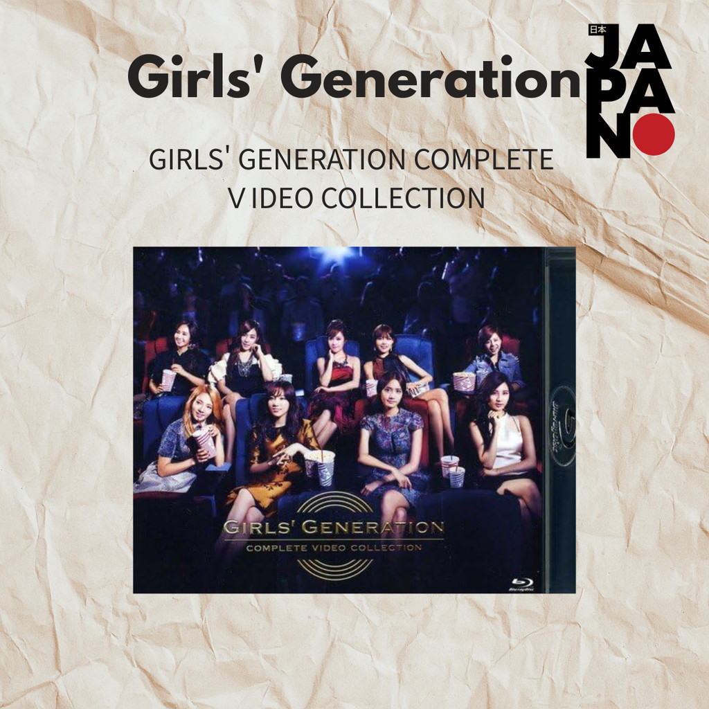 Girls' Generation - GIRLS' GENERATION COMPLETE VIDEO COLLECTION / Blu-ray （Regular Edition Blu-ray ）