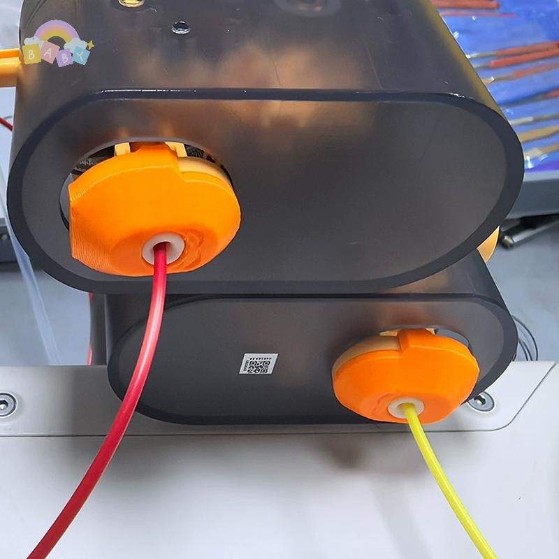 [BB-t] 4PCS 3D เครื่องพิมพ์อะไหล่ AMS Guard Inlet แหวน Protector ทนทานสําหรับ Bambu Lab A1/A1 Mini A