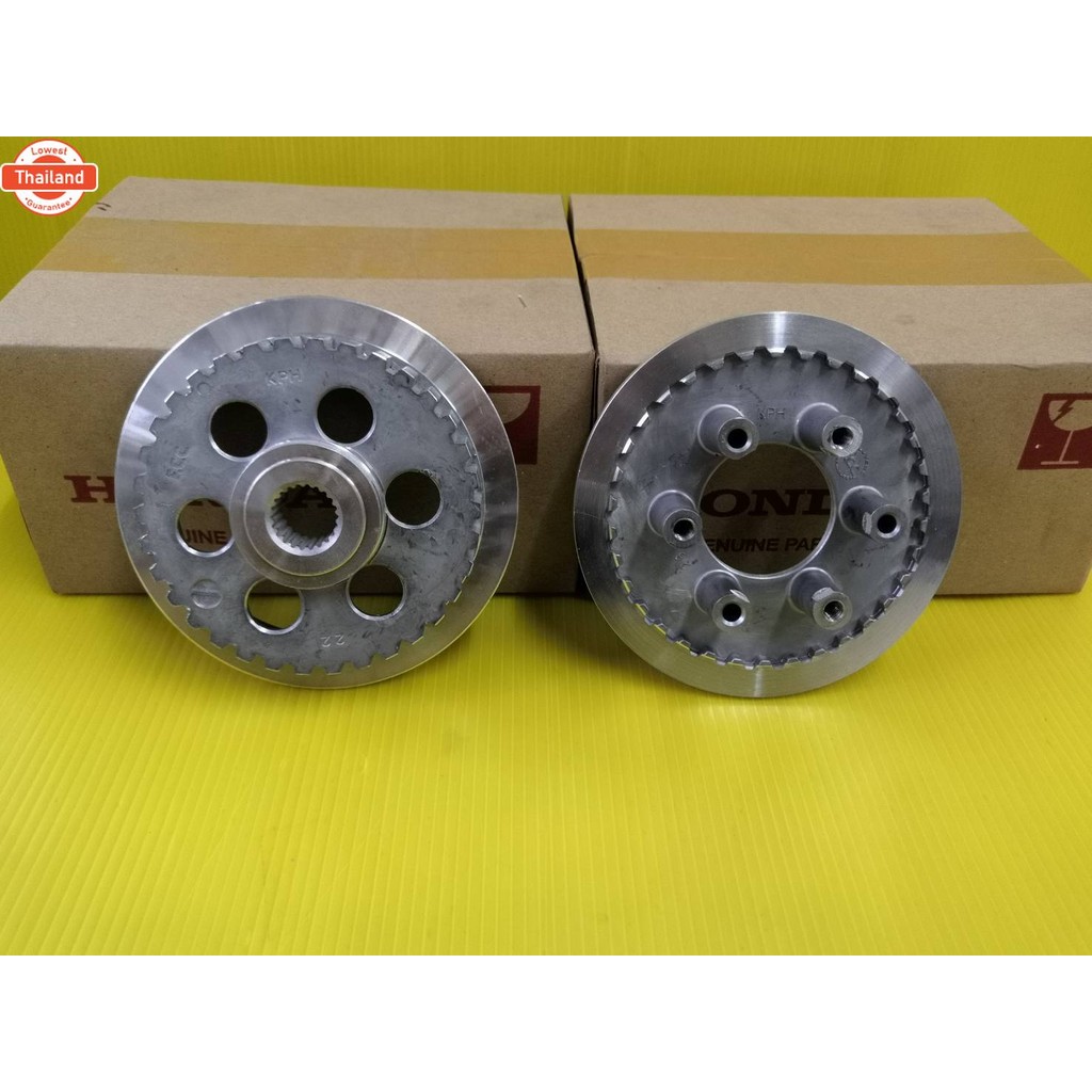 ชามครัชตัวใน 6 ขา 6 รู เวฟ25 S หัวเถิก  wave125R  เวฟ125i ไฟเลี้ยวังลม  เวฟ125X  ใหม่แท้ priceพิเศษม