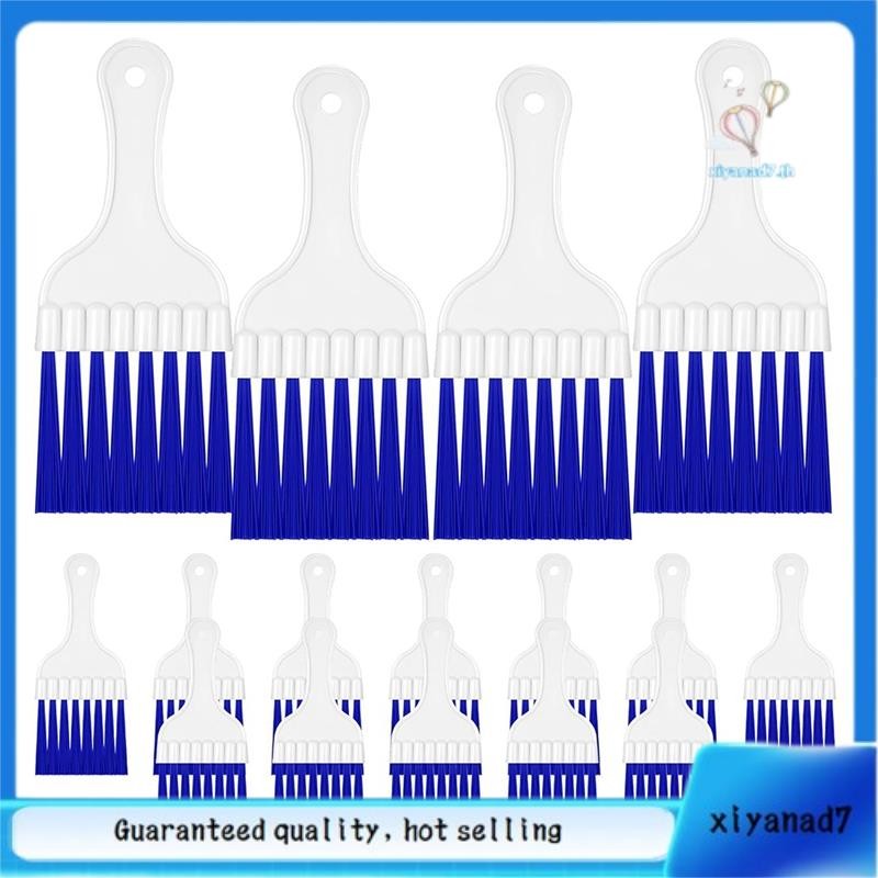 [xiyanad7.th]16PCS เครื่องปรับอากาศคอนเดนเซอร์ทําความสะอาดแปรงตู้เย็นแปรงขดลวด HVAC ม้วนทําความสะอาด