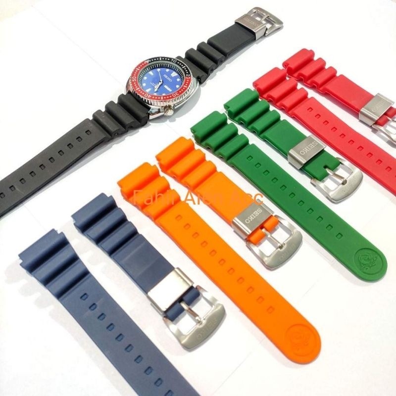 SEIKO DIVER 22MM WATCH STRAP SILICONE WATCH STRAP