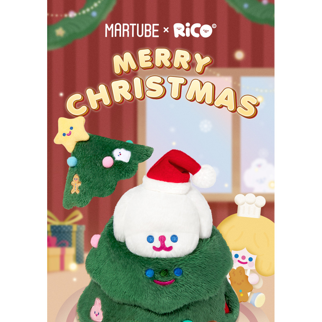 MORETHAN Arts&Toys RiCO Christmas Tree &Apple Plush Dolls Gift - รูปที่ 5