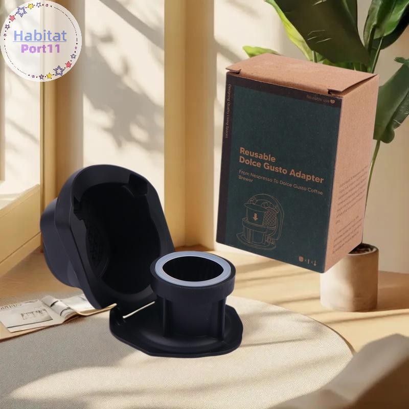 HabitatPort กาแฟแบบใช้ซ้ําได้ Pods อะแดปเตอร์แปลงสําหรับ Espresso Origl Line Capsulepatible พร้อม Do