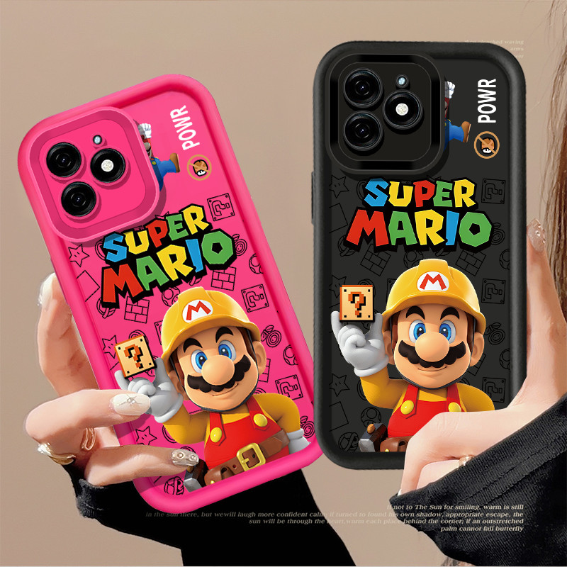 การ์ตูน Mario เคสโทรศัพท์สําหรับ Infinix Smart 9 HD Tecno POP 9 Spark Go 1 Spark Go 2025 กันกระแทก S